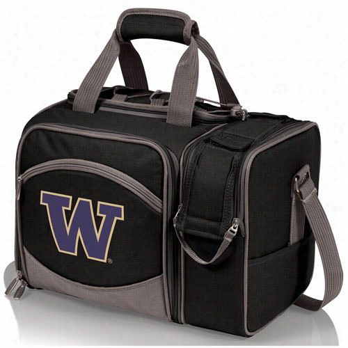 Picnic Tome 508-23-175-624-0 Malibu University Of Washington Huskies Digital Printt Ote In Black