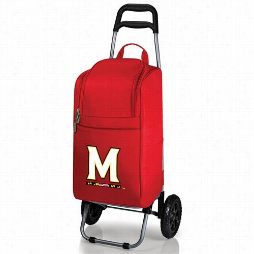 Picnic Time 545-00 University Of Maryland Terrapins/terps Digital Print Cart Cooler