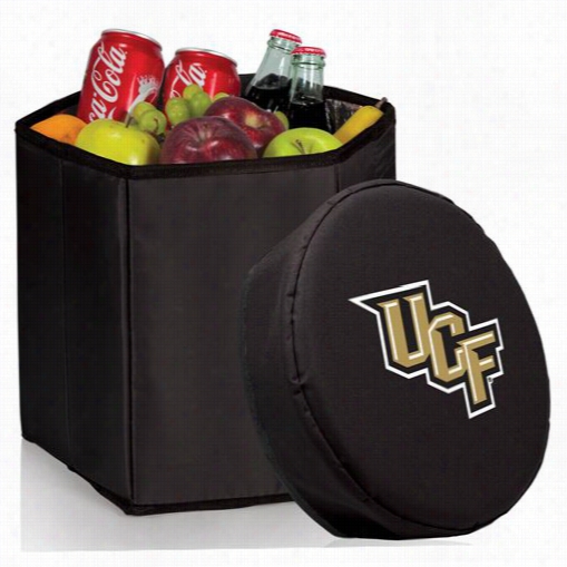 Picnic Time 596-00_179-004-1 University Of Central Florida Knights Digital Print Bongo Cooler And Seat In Black