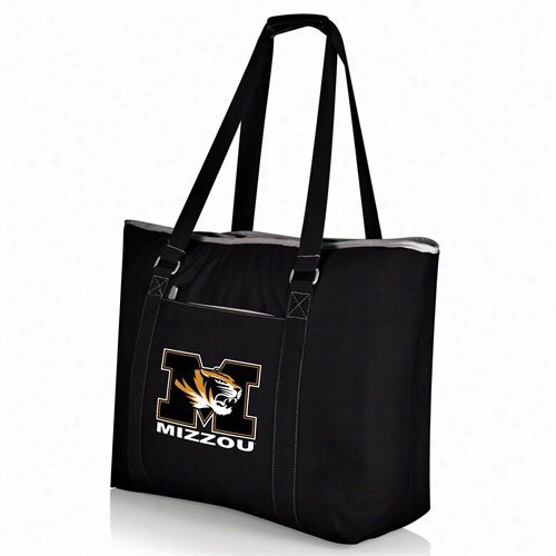 Picnic Time 5998-00-175-394-0 Tahoe U Of Missouri Tigers Digital Print Bea Ch Bag In Blackk