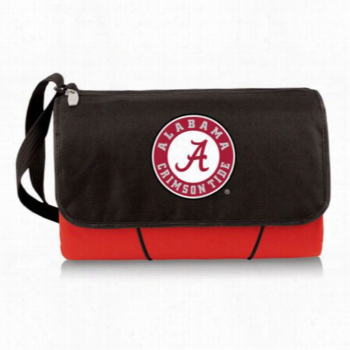 Pi Cnic Time 820-00 University Of Alabama Crimson Tide Digital Print Blanket Tote