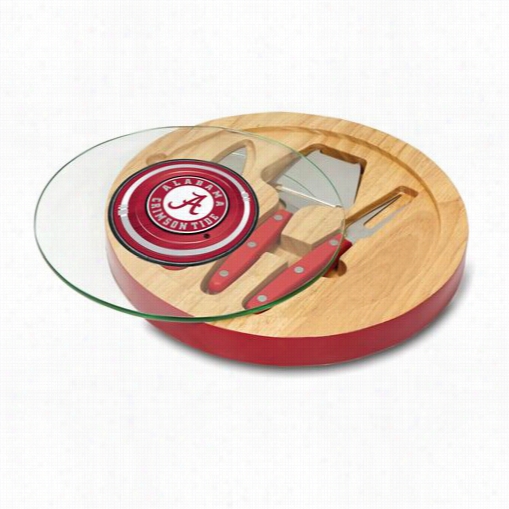 Picnic Time 829-00 Ventana University Of Alab Ama Crimson Tide Digital Print Cheese Board