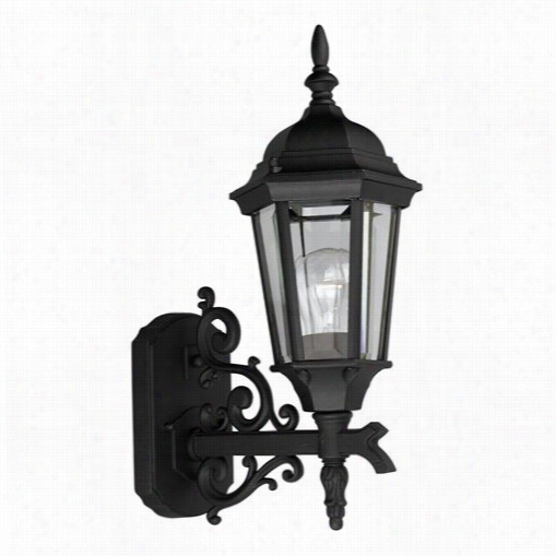 Progress Lighting P5681-31 Welbourne 1 Light Cast Wall Lantern In Textured Black