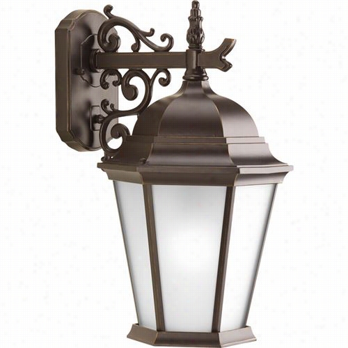 Progress Lighting P5683-220 Wlbourne 16"" Tall 1 Lig Ht Outdoor  Medium Walll Sconce In Ancient Rarity Bronze