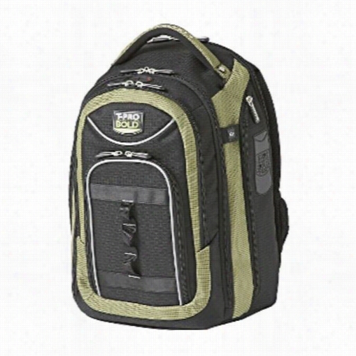 Travelpro 4121006-06 Tpro Bold Backpack In Black/green