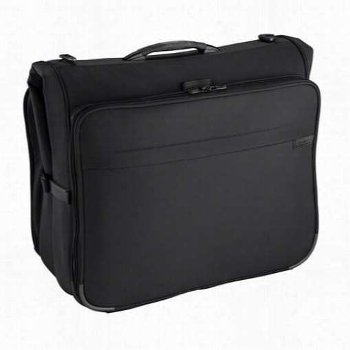 Briggs & Riley 370bk Baseline Delxue Garment Bag In Black