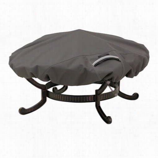 Classic Acceessories 55-146-045101-ec Ravenna Large Fire Pit Cover In Taupe