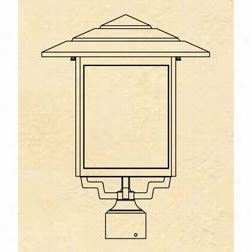 Hanover Lantern B28530 Large Indian Wells 1 Light Otdoor Post Lamp