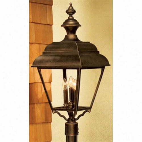 Hanover Lantern B31830 Grande Plymouth 25w Per Socket 4 Light Outdoor Post Lamp