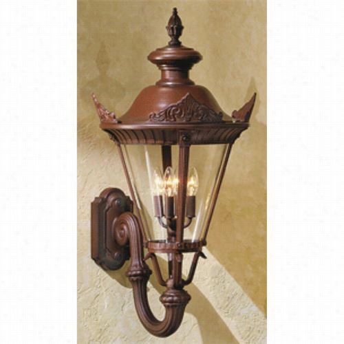 Hanover Lantern B535fsm Medium Stockholm 25w Per Socket 4 Light Outdoor Wwall Light