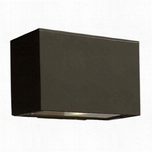 Hinkley Lighting 1646bz Atlantis 75w 1 Light Mini Outdoor Wall Pocke T Sconce In Bronze