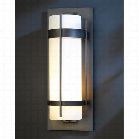 Hubbardton Forge 305895d Banded 28-8/9""h 1 Light Wall Sconce Outdoor