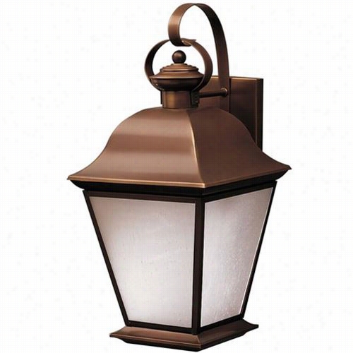 Kichler Lighting 0909oz Mount Vernon Fluoresent Outdoor Wall Sc Once