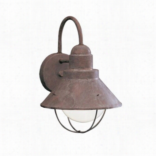 Kichler Lighting 9022ob Seaside Country Olde Brick Outdoor Wall Sconce