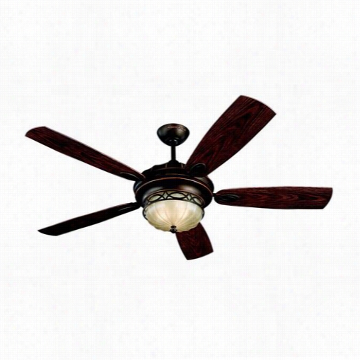 Motne Carl0 Fans 5ed56rbd  Edwardian  56&quo T;" Outdoor Fan In Roman Bronze - Blades Included