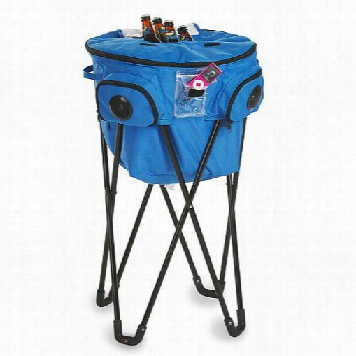 Picnic Plus Psr-321l Cooladio Music Tub Cooler Inroyal