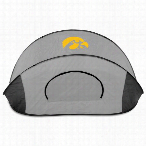 Picnic Ttime 113-00-105-224-0 Manta Univesityof Iowa Hawkeyes Digital Print Shelter In Grey/black