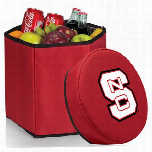 Picnic Time 596-00 Noorth Car Olina State University Wolfpack Digitwl Print Bongo Cooler And Seat