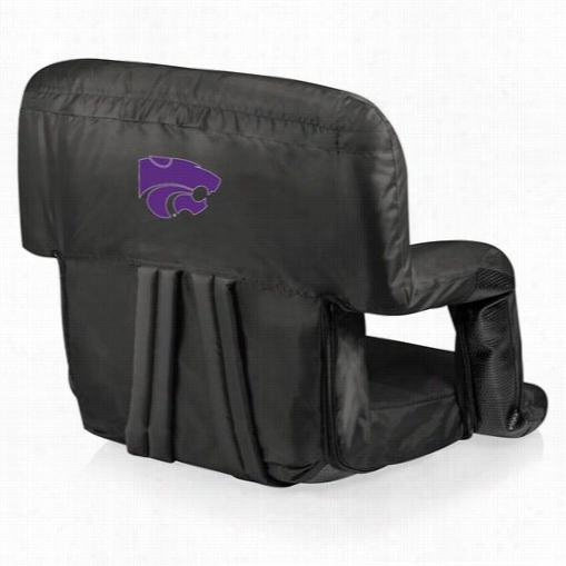 Picinc Tiime 618-00-179-254-0 Ventura Kansas State Wildcats Digital Print Seat In Black