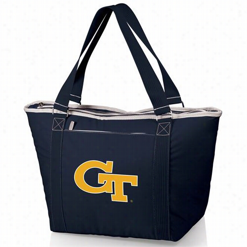 Picnic Time 619-00 Topanga Georgia Tech Yellow Jackets Digital Print Cooler Tote