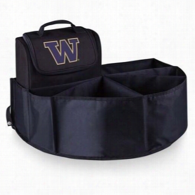 Picnic Time 715-00-179-624-0 University Of Washington Digital Print Trunk Boss In Black With Cooler