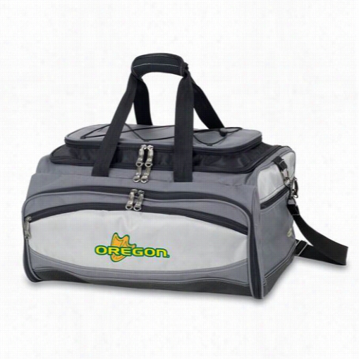 Picni C Time 750-00-175-472- 0  Pirate University Of Oregon Ducks Embroidered Coole And Barbecues Et In Black