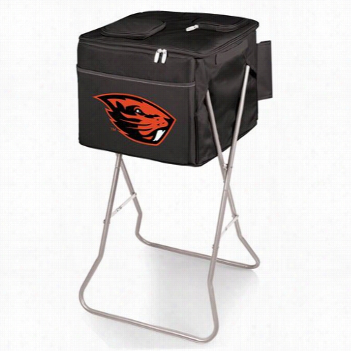 Picnjc Time 780-00-179-484-0 Party Oregon State Beavers Digital Print Cube In Black