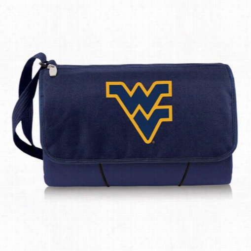 Picnic Time 820-00 West Virginia University Mountaineers Digital Newspaper Blankett Carry