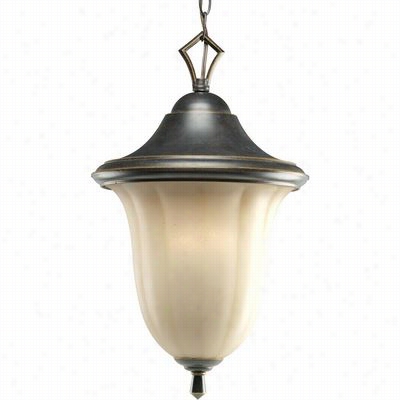 Progress Lighting P55007-84 Le Jardin 1 Light Outdoor Pendat In Espresso