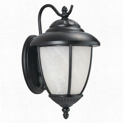 Sea Gull Lighting 892 50pble-12 Yorktown 1 Light Outodor Wall Fixture In Black