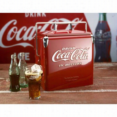 American Retro Rp-7011 Classic Picnic Coca-cola Red  Co Oler