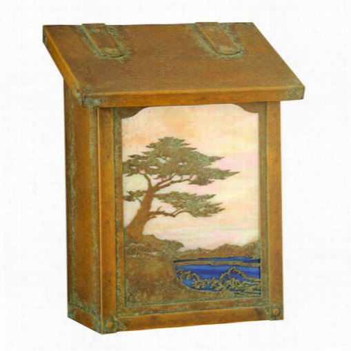 America's Finest Mailboxes Af-141-nv-hn Tree Vertical Monterey Cypress Mailbox