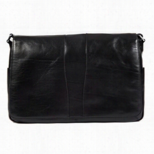 Bosca 802-59 Old Leather Classic Messenger Bag In Black