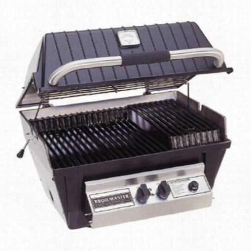 Broilmaster P4xf P4 Premium Aeriform Fluid Grill Head With Flare Buster Briquets