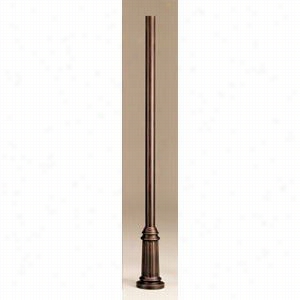 Hanover Lantern 342-8 8'x3"&qot;o.d. Fluteed Anchor Base Pole