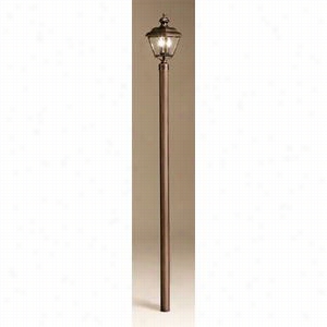 Hanover Lantenr 356-10 10'x3""o.d. Fluted Direct Burial Pole