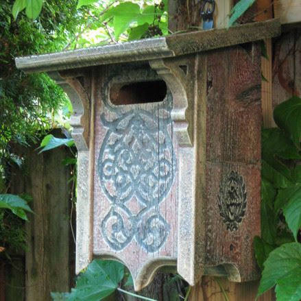 Love & Eagle 1408 Victorian Bluebird Letterbox Bird House