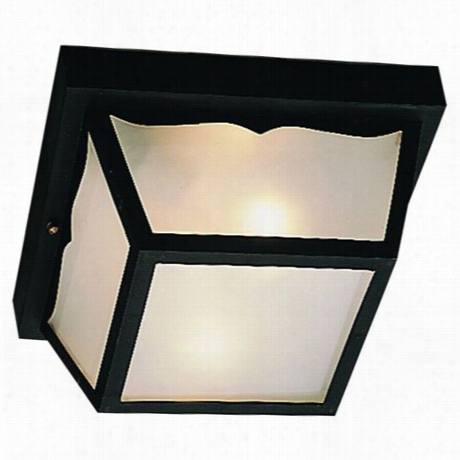 Kichl Er Lighting 9320k Outdoo Plastic 2 Lgiht Outdoor Ceiling Flush Mount