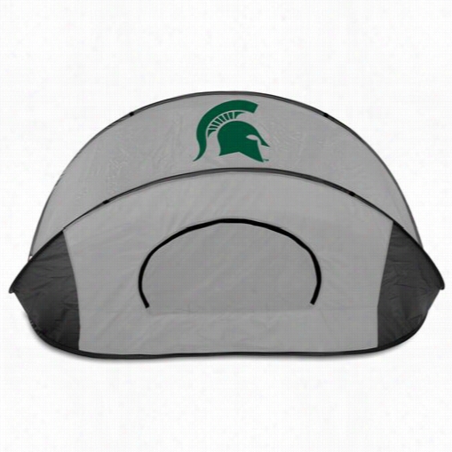 Pic Nic Time 113-00-10-5354-0 Manta Michigan State Spartans Digital Print Shelter In Grey/black