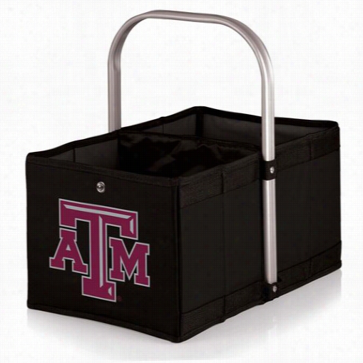 Picnic Tim E 546-00-179-564-0 Urban Texas Aandm Aggies Digital Print Basket In Black