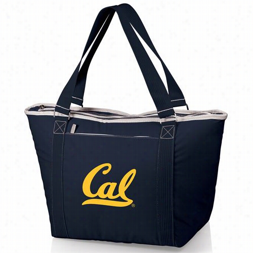 Picnif Time 619-00-138-074-0 Topanga Uc Berkeley Excellent Bears  Digital Print Cooler Tote In Navy