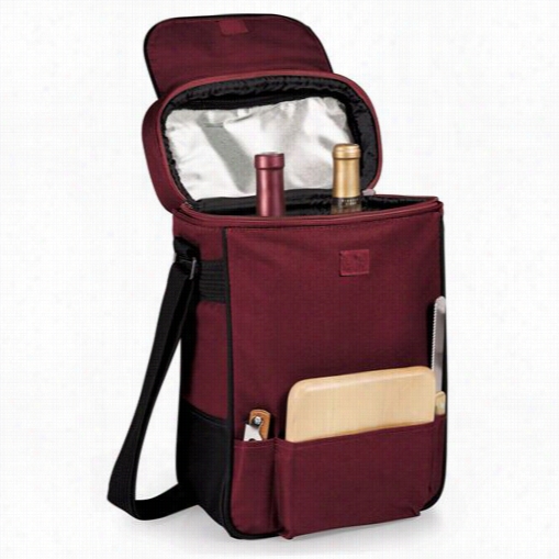 Picnic Time 623-04 Duet Wine And Cheese Tote