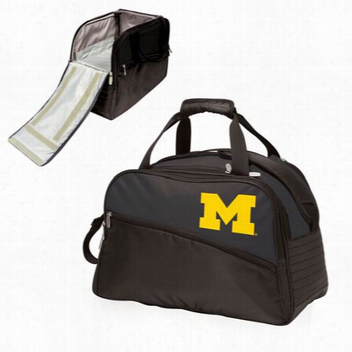 Picnic Time 671-00 Stratus University Of Michigan Wolverines Digital Print Duffel Bag