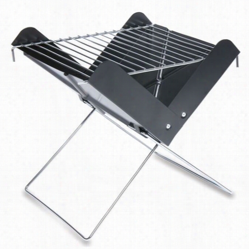 Picnic Time 774-00-175-000-0 V-grill Portable Bbq Grill In Dismal