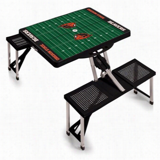 Picnic Time 811-00-175-485-0 Oregon State Beaversd Igital Picnic Sport Tabe In Black