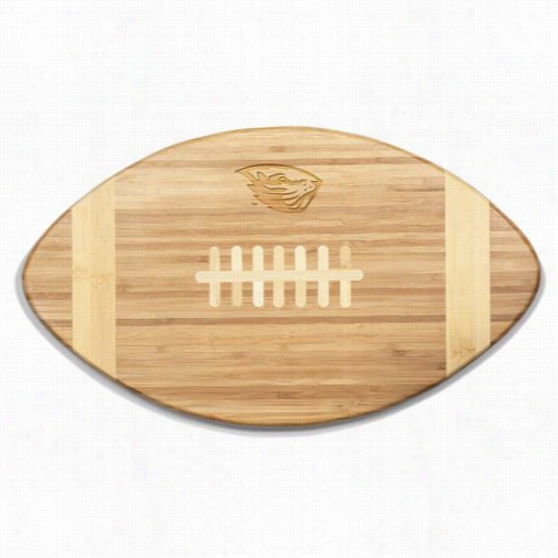 Picnic Time 896-00-505-483-0 Touchdown Oregon State Beavers Engraved Cutting Board In Natural