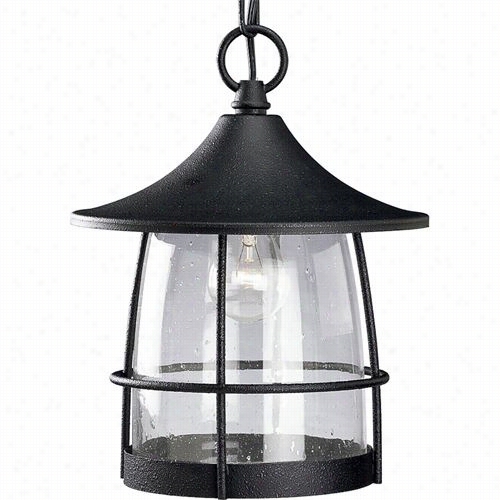 Prlgress Lighting P5563-71 Prairie 1 Light Cast Hanging Lantern In Gilded Iron