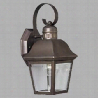 Progress Lighting P5687-20 Andover 1 Light Wall Lantern In Antique Bron Ze