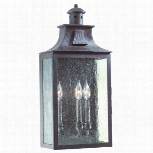 Trky Lighting Bcd9009obz Newton 23-3/4& Quot;"hh 3 Instruction Outdoor Wall Sconce In Old Bronze