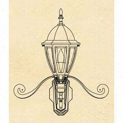 Hanover Lantern B12250 Small Sturbridge 1 Light Outdoor Wall Light